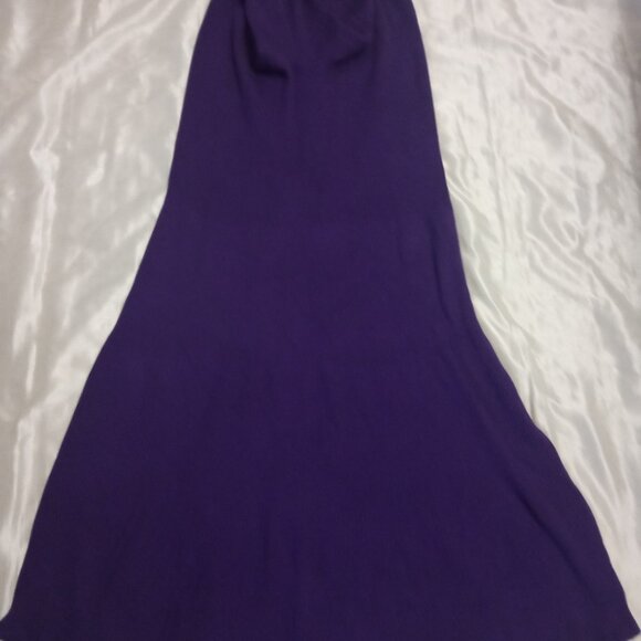 Woman Within long sleeves purple dress size18/20 L rayon - Picture 4 of 10